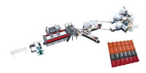 Plastic Pvc Glazed Roofing Sheet Machine